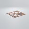 Ekena Millwork Large Daventry Decorative Fretwork Wood Wall Panels, Wood (Paint Grade), 23 3/8"W x 23 3/8"H x 3/8"T WALW24X24X0375DVNMF - alternate 3